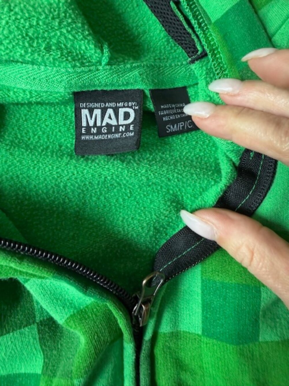 Minecraft Zip-up Jacket - Picture 2 of 2